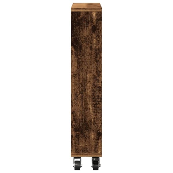 vidaXL Smal oppbevaringsvogn gammelt tre 48x13x68 cm konstruert tre