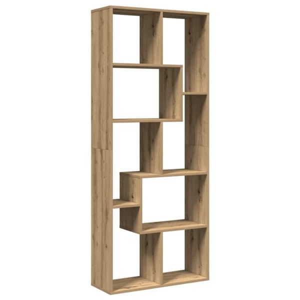 Bokhylla/Rumsavdelare ek 67x25x161,5 cm konstruerat trä