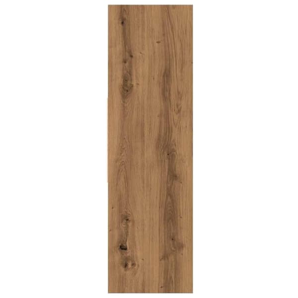 vidaXL Bokhylle artisan eik 97,5x29,5x100 cm konstruert tre