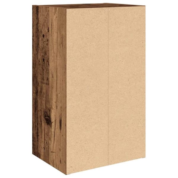 vidaXL bogreol 31x24x52 cm konstrueret træ antikt træ