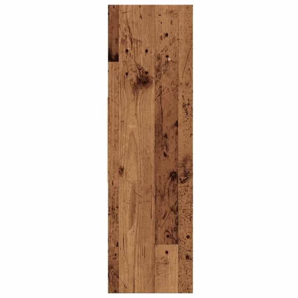 vidaXL Bokhylle gammelt tre 97,5x29,5x100 cm konstruert tre