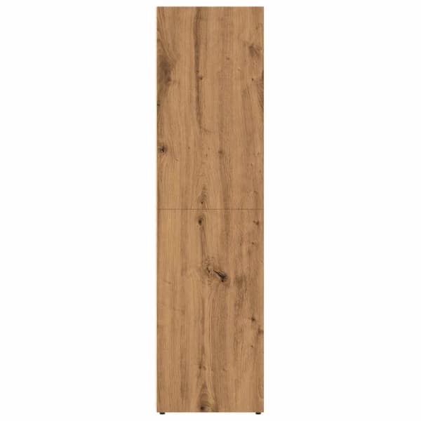 vidaXL bogskab 36x30x114 cm konstrueret træ kunsteg