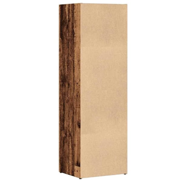 vidaXL Bogskab gammelt træ 36x30x114 cm konstruktionstræ