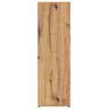 Miniatyrbilde 7 av 11: vidaXL Bokhylle artisan eik 90x28x90 cm konstruert tre