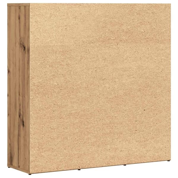 vidaXL Kirjahylly artesaani tammi 90x28x90 cm tekninen puu ja rauta