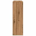 Miniatyrbilde 7 av 11: vidaXL Bokhylle artisan eik 98x29x97,5 cm