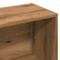 Miniatyrbilde 9 av 11: vidaXL Bokhylle artisan eik 98x29x97,5 cm