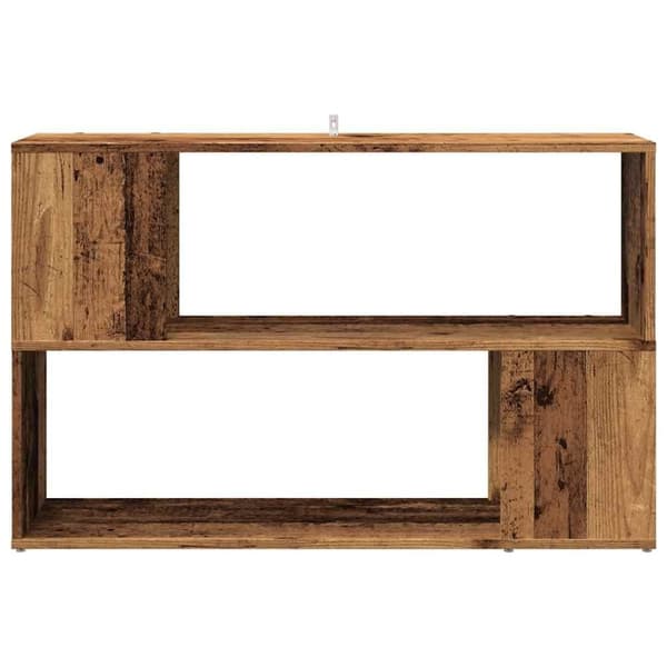 vidaXL Bokhylle gammelt tre 100x24x63 cm konstruert tre