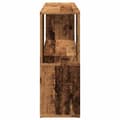 Miniatyrbilde 6 av 11: vidaXL Bokhylle gammelt tre 100x24x63 cm konstruert tre