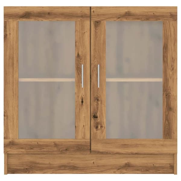 vidaXL Bokhylle artisan eik 82,5x30,5x80 cm konstruert tre