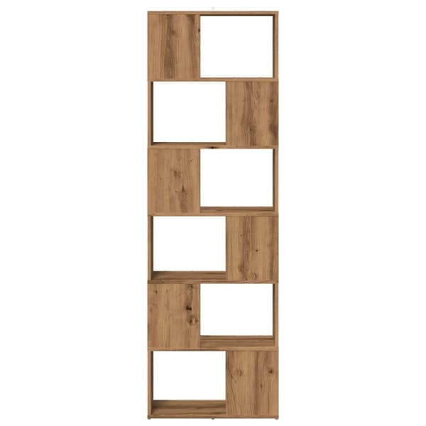 vidaXL bogreol/rumdeler 60x24x186 cm kunsteg