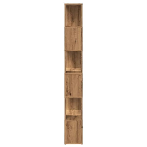 vidaXL bogreol/rumdeler 60x24x186 cm kunsteg