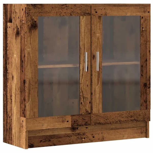 vidaXL Bokhylle gammelt tre 82,5x30,5x80 cm konstruert tre