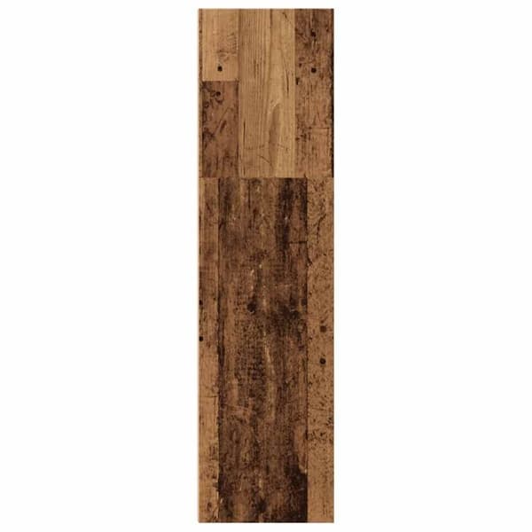 vidaXL bogreol 60x30x114 cm konstrueret træ antikt træ