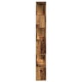 Miniatyrbilde 6 av 11: vidaXL Bokhylle/romdeler gammelt tre 80x24x186 cm