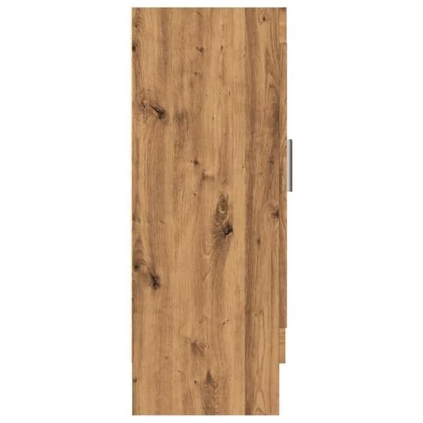 vidaXL Kirjahylly artesaani tammi 82,5x30,5x80 cm tekninen puu