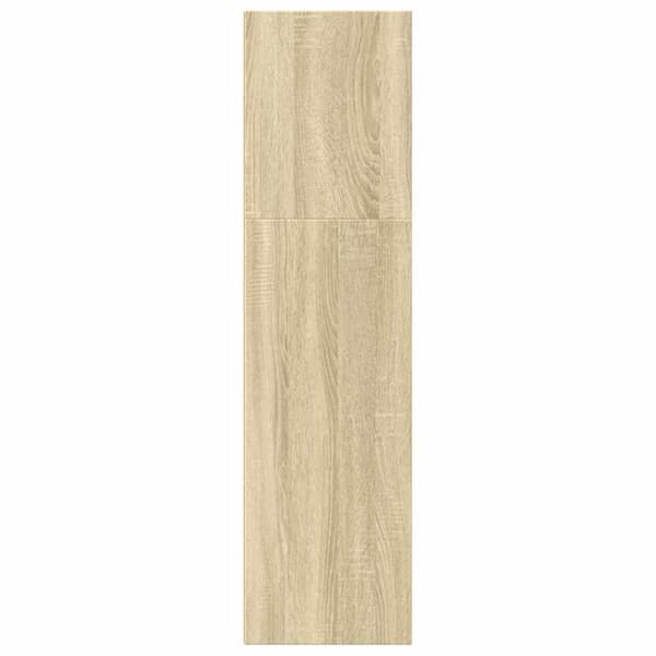 vidaXL Kirjahylly Sonoma-tammi 60x30x114 cm tekninen puu