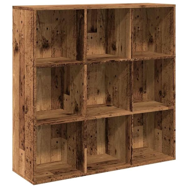vidaXL bogreol 98x29x97,5 cm antikt træ