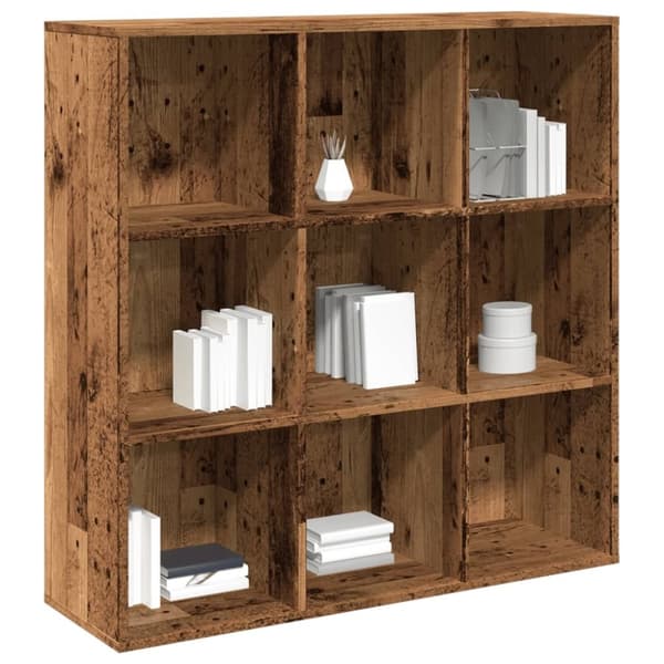 vidaXL bogreol 98x29x97,5 cm antikt træ