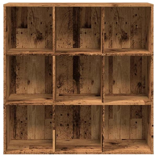 vidaXL Bokhylle gammelt tre 98x29x97,5 cm