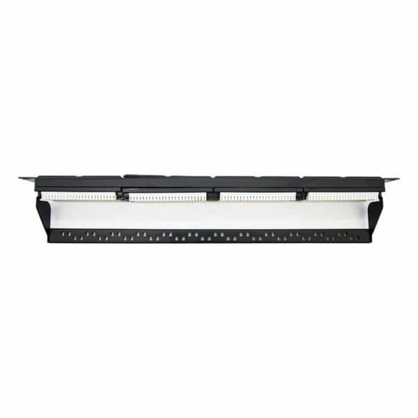 Patchpanel 24 UTP Portar Kategori 6 NANOCABLE 10.21.3124 19" RJ45 Svart