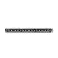 Miniatyrbild 1 av 11: Patchpanel 24 UTP Portar Kategori 6 Lanberg PPS6-1024-B