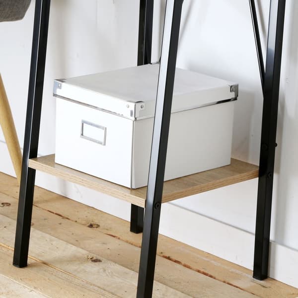 Kolonnhylla 4 nivåer H148 cm - LEXIE