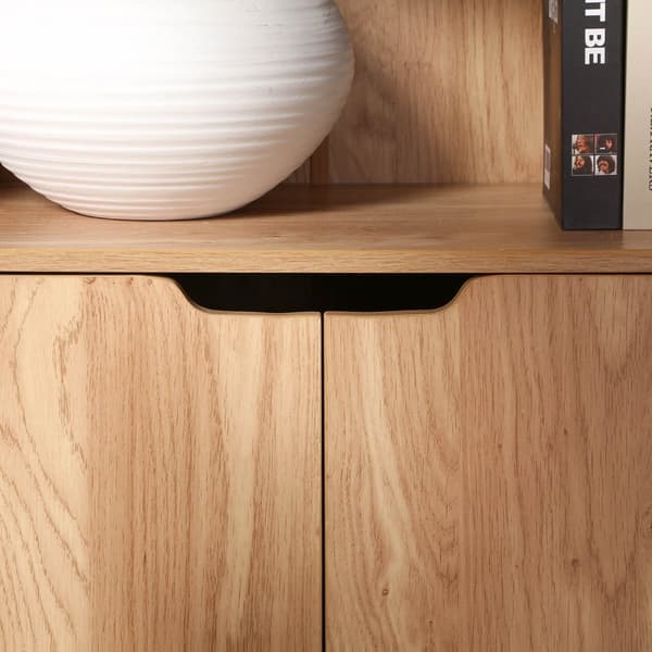 3-plans hylla och 2-dörrars förvaring H120 cm - MODU