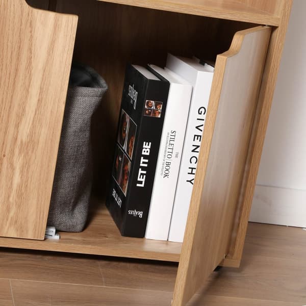 3-plans hylla och 2-dörrars förvaring H120 cm - MODU