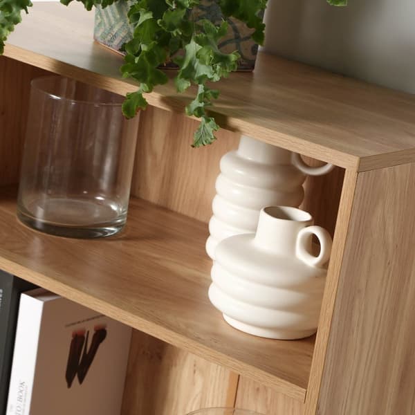 3-plans hylla och 2-dörrars förvaring H120 cm - MODU