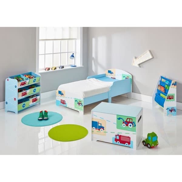 Barnbokhylla - Worlds Apart - Vit - MDF och polyester - 60 x 51 x 23 cm
