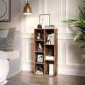 Miniatyrbillede 4 af 7: Bogreol - Stående Plandenkast - Stue Cabinet - Vintage Brown