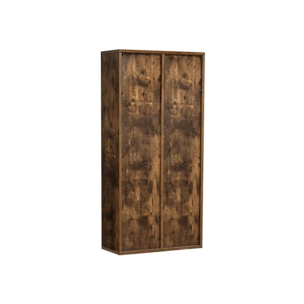 Bogreol - Stående Plandenkast - Stue Cabinet - Vintage Brown