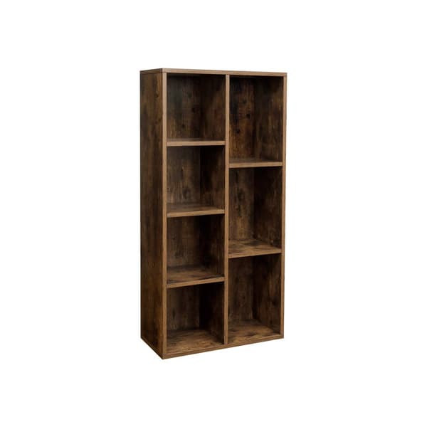 Bogreol - Stående Plandenkast - Stue Cabinet - Vintage Brown