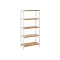 Miniatyrbillede 1 af 7: Stående rack - badeværelsesstativ - med 5 niveauer - bambus - hvidbrun