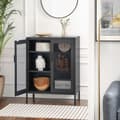 Miniatyrbillede 3 af 10: Opbevaringsskab - Stue Cabinet - Døre - Metal - Sort