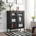 Miniatyrbillede 5 af 10: Opbevaringsskab - Stue Cabinet - Døre - Metal - Sort