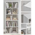 Miniatyrbillede 5 af 8: Bogreol - Stue Cabinet - Opbevaringsskaber - med 10 rum - Hvid