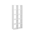 Miniatyrbillede 1 af 8: Bogreol - Stue Cabinet - Opbevaringsskaber - med 10 rum - Hvid