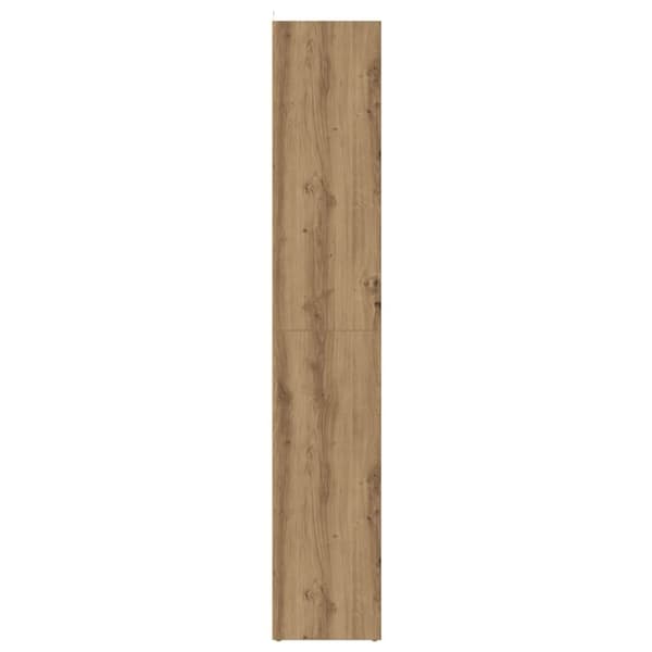 vidaXL Bokhylla hantverksmässig ek 36x30x171 cm konstruerat trä