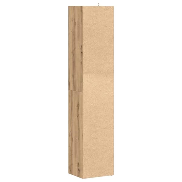vidaXL Bokhylla hantverksmässig ek 36x30x171 cm konstruerat trä