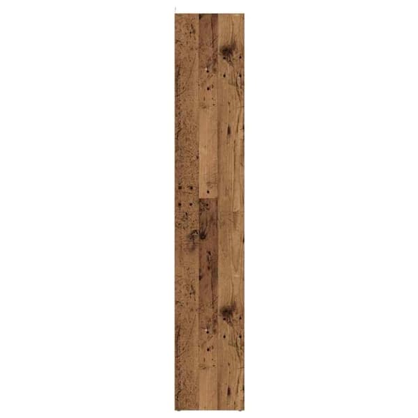 vidaXL Kirjahylly vanhaa puuta 36x30x171 cm lastulevy