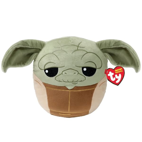 TY Squishy Beanies Cuddle Cushion Star Wars Yoda 20 cm