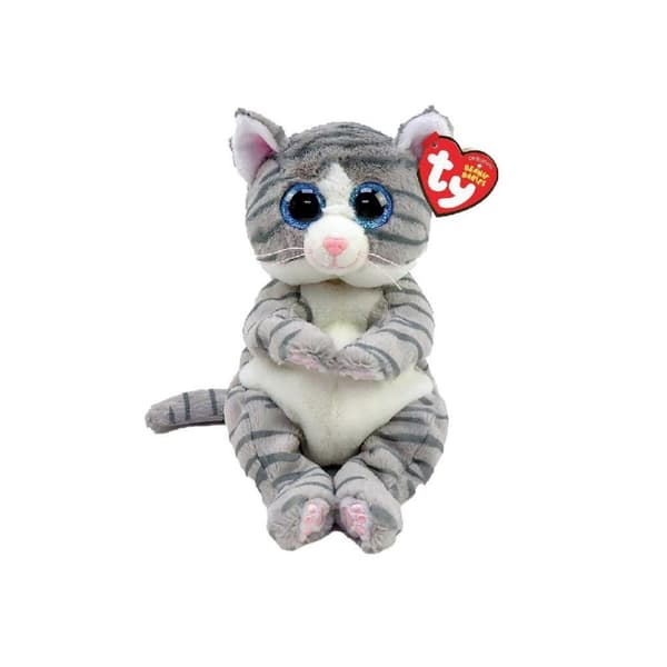 TY Beanie Babies Nuttetøjskat Mitzi 15 cm
