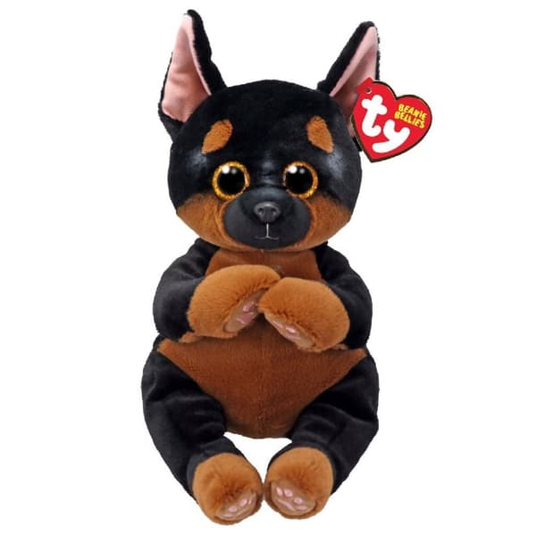 TY Beanie Babies Maver Knusende Toy Dog Fritz 24 cm