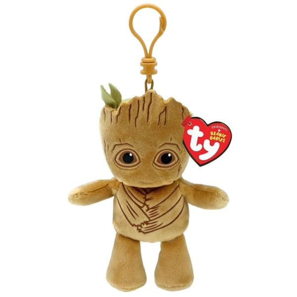 TY Beanie Babies Clip Marvel Plys Legetøj Stor 12 cm