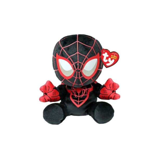 TY Beanie Babies Marvel Avengers Plyschleksak Miles Morales 15 cm