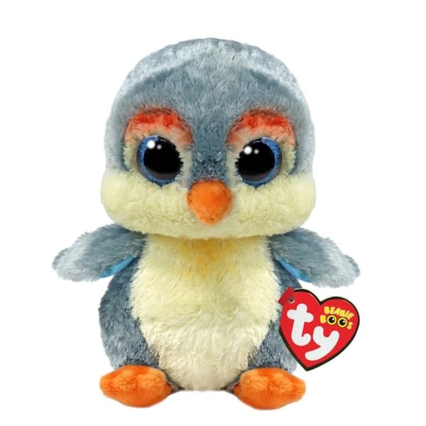 TY Beanie Boos Gosedjur Penguin Fisher 15 cm