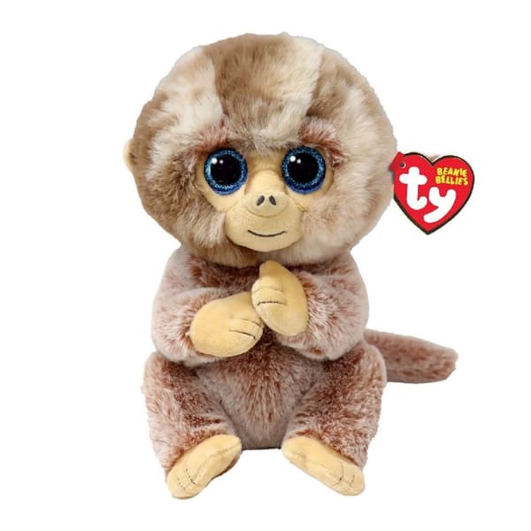 TY Beanie Bebis Magar Gosedjur Monkey Stubby 24 cm