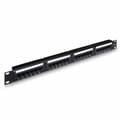 Miniatyrbild 1 av 2: Patchpanel 24 UTP Portar Kategori 5e Aisens A141-0307